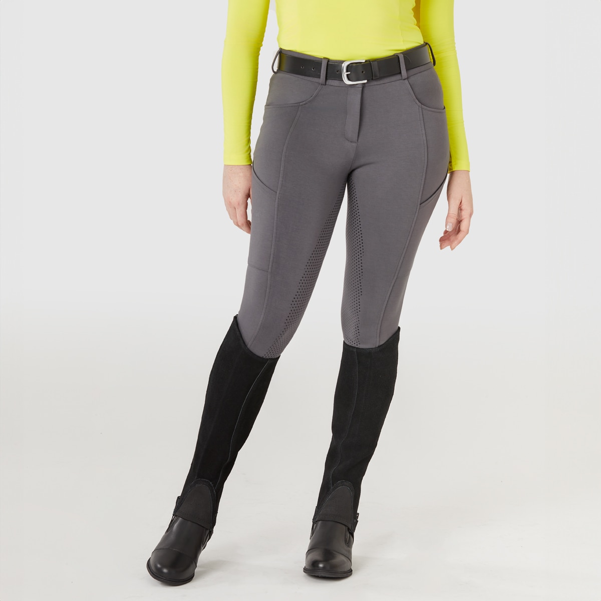Piper Knit Everyday Mid-Rise Breeches by SmartPak - Full Seat