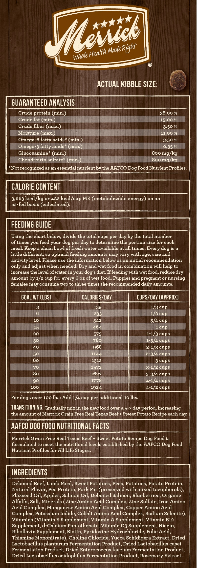 merrick sweet potato and beef